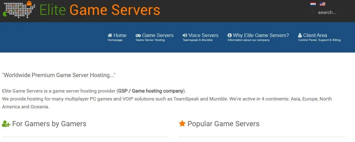 Elite Game Servers