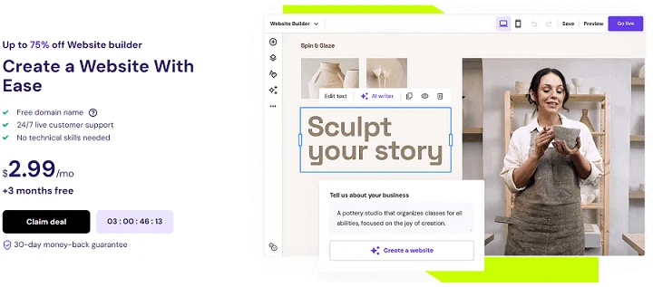 Hostinger Website Builder
