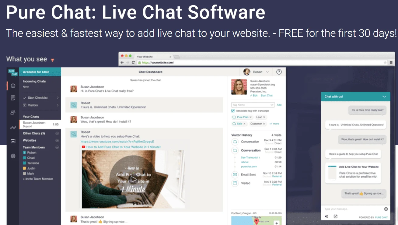 Pure chat