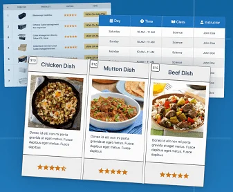 WP Table Builder