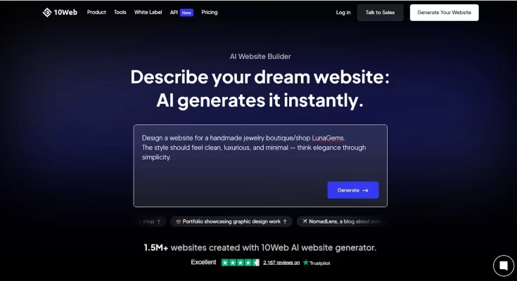 Introducting AI Website Builder for WordPress
