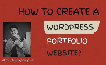 how to create a portfolio website in wordpress