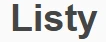 Listy