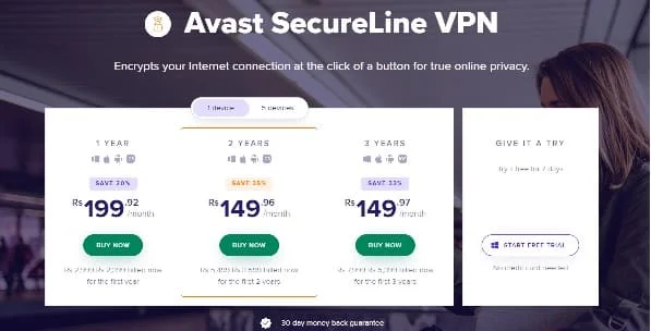 Avast SecureLine VPN