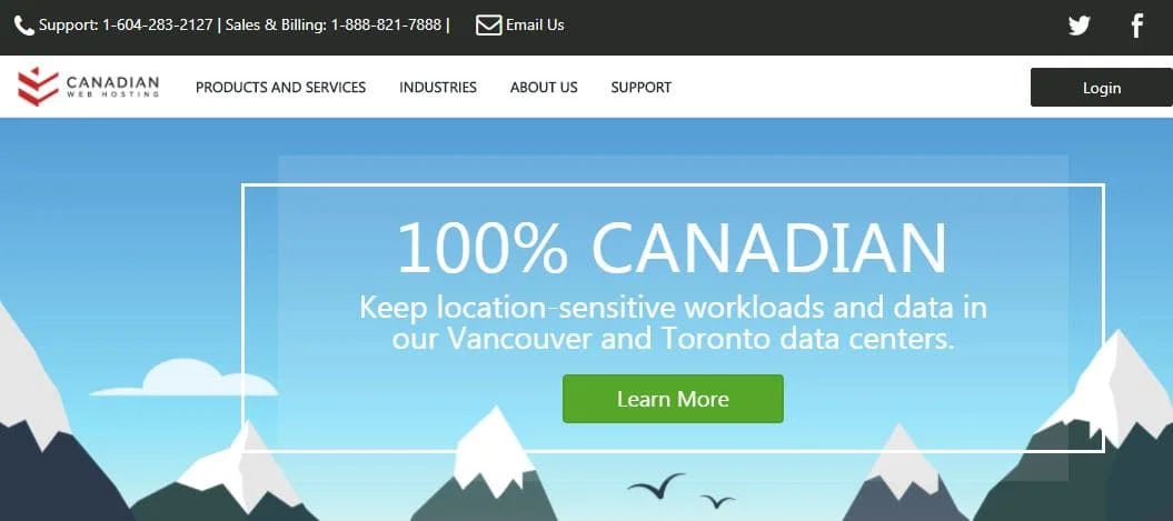 Canadian Web Hosting