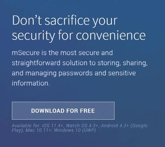 mSecure