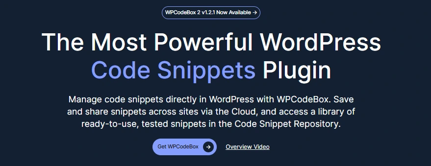 WPCodeBox